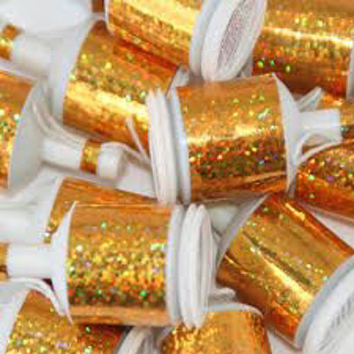 Picture of GOLD HOLO PARTY POPPERS